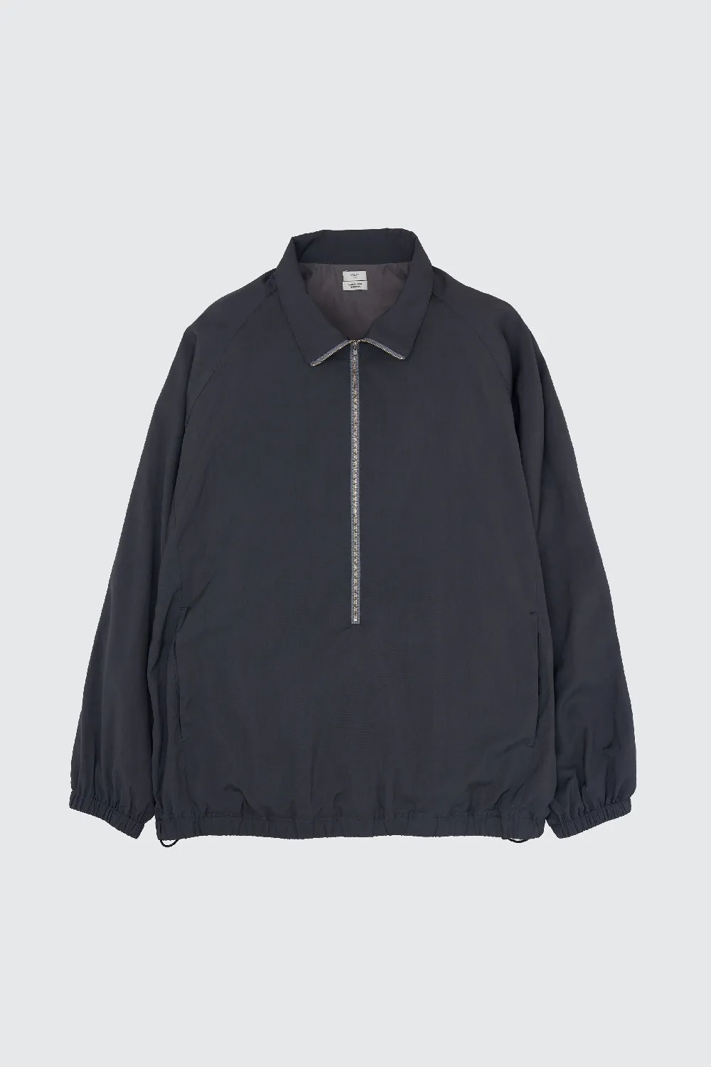Silk Nylon 3/4 Zip Pullover
