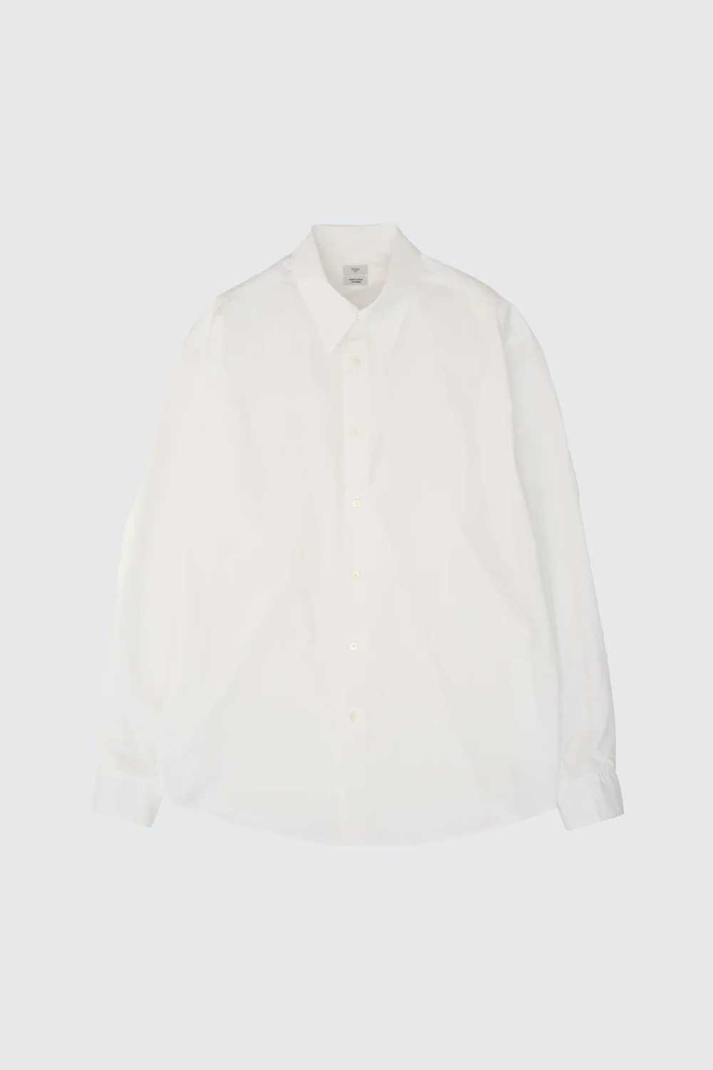 Suvin Gold Cotton Poplin Loose Fit Shirt