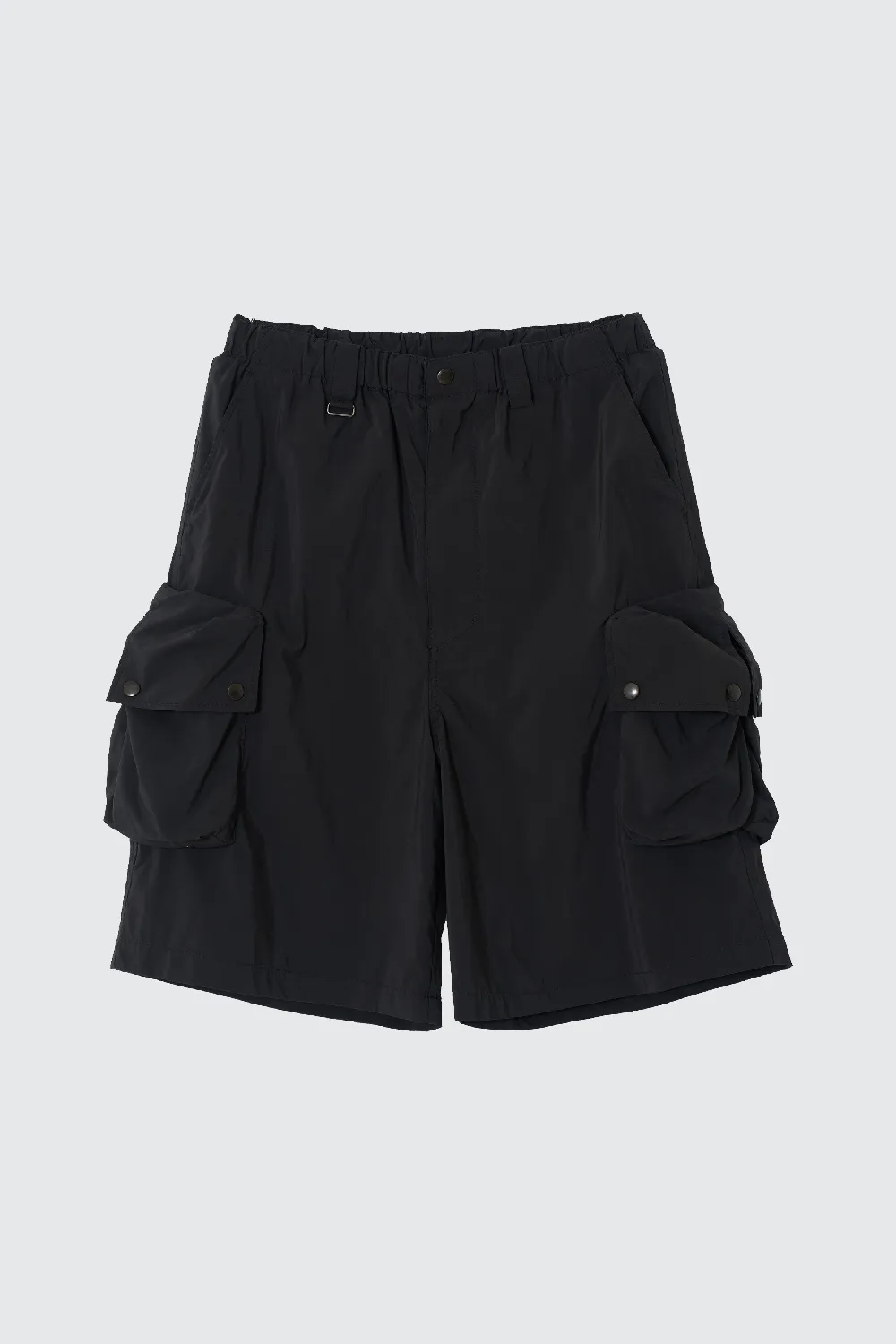 Nylon Twill Multi Pocket Utility Shorts
