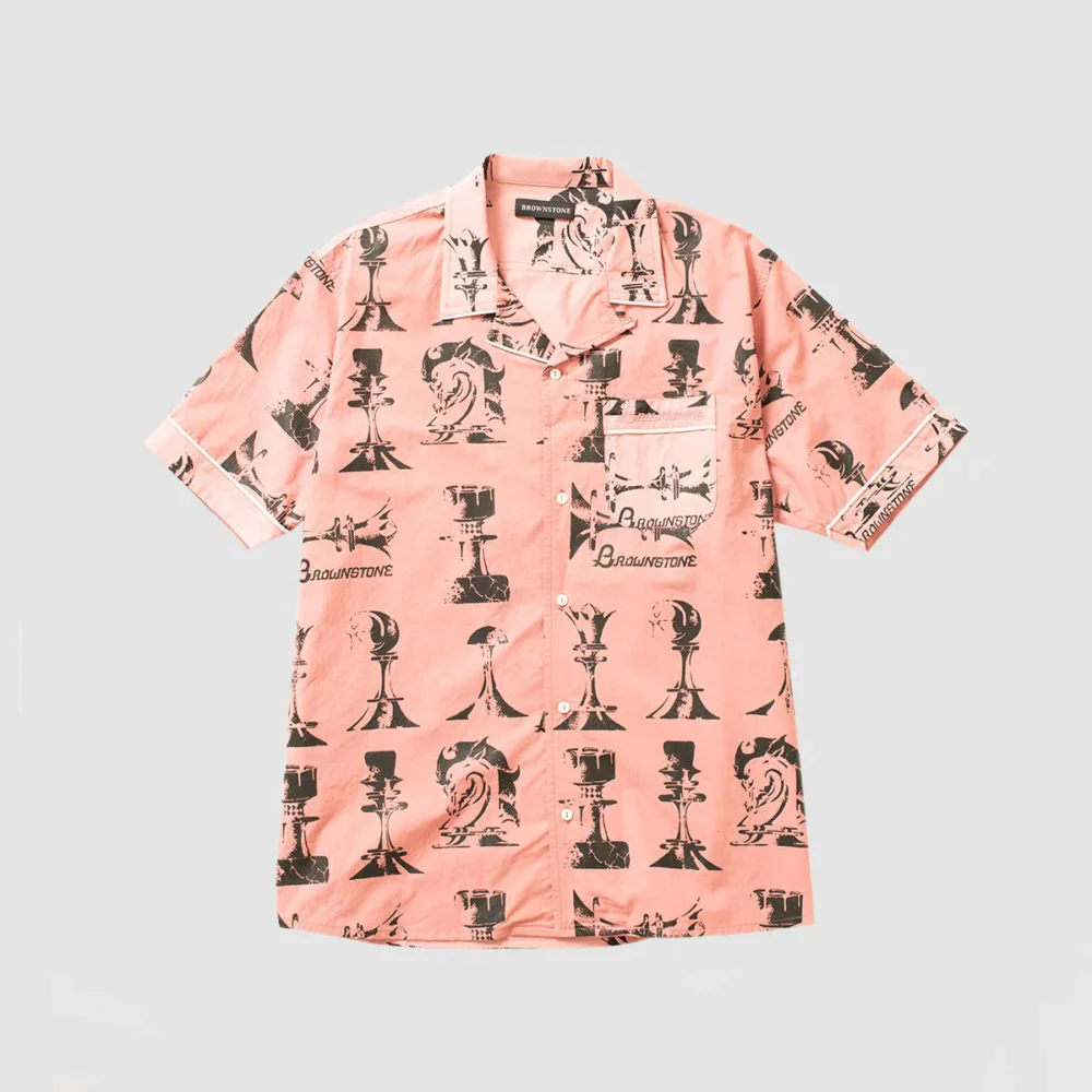 Club Collar Shirt - Rose