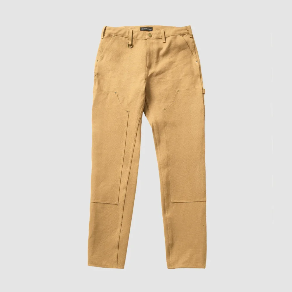 Double Knee Denim - Khaki