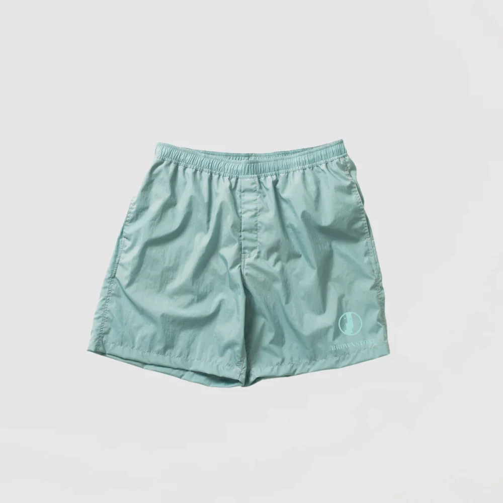 Nylon Water Resistant Short - Lab Blue