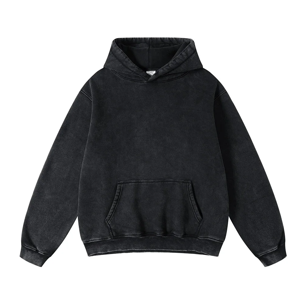 Acid Wash Hoodie - 5