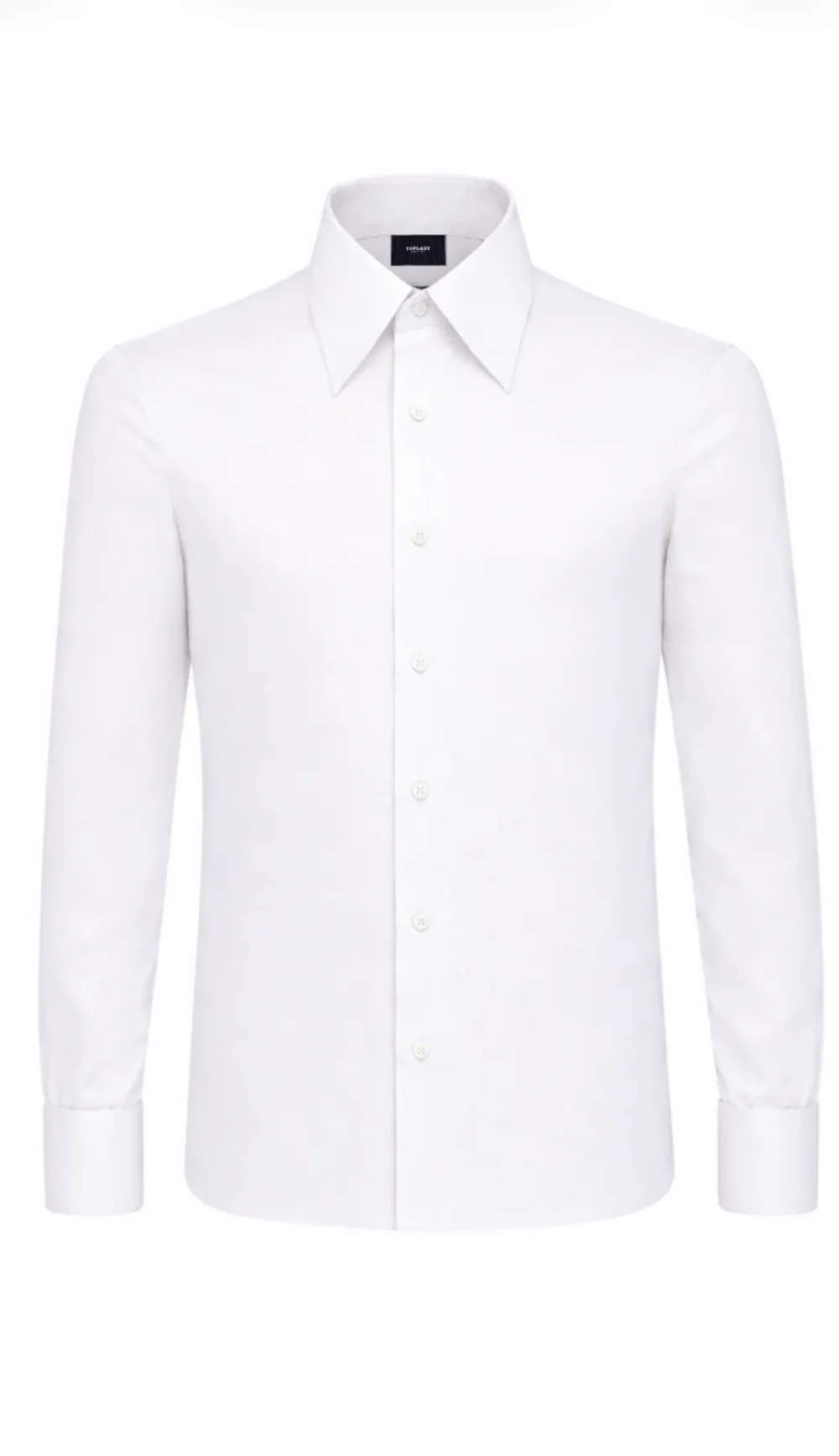 White Poplin Dress Shirt