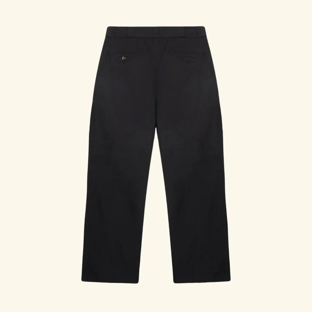 Twill Western Chino (Black) - 2