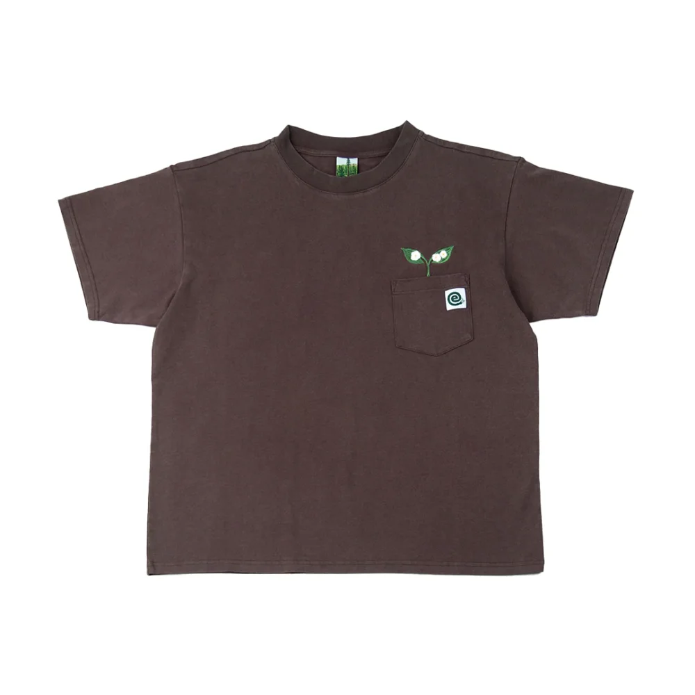 Overgrowth Pocket Tee "Coffee"