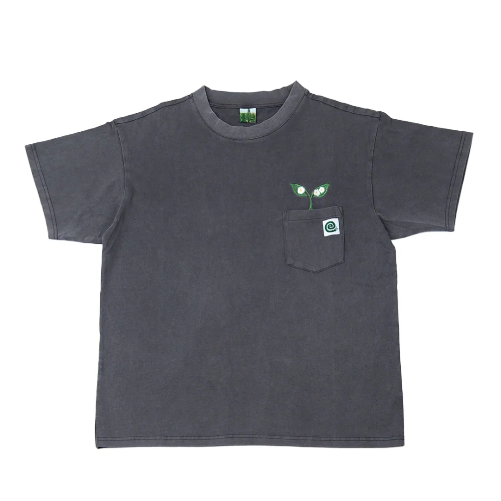 Overgrowth Pocket Tee "Navy"