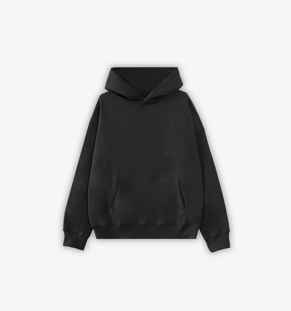 Basic Hoodie (Black)(Final Sale)
