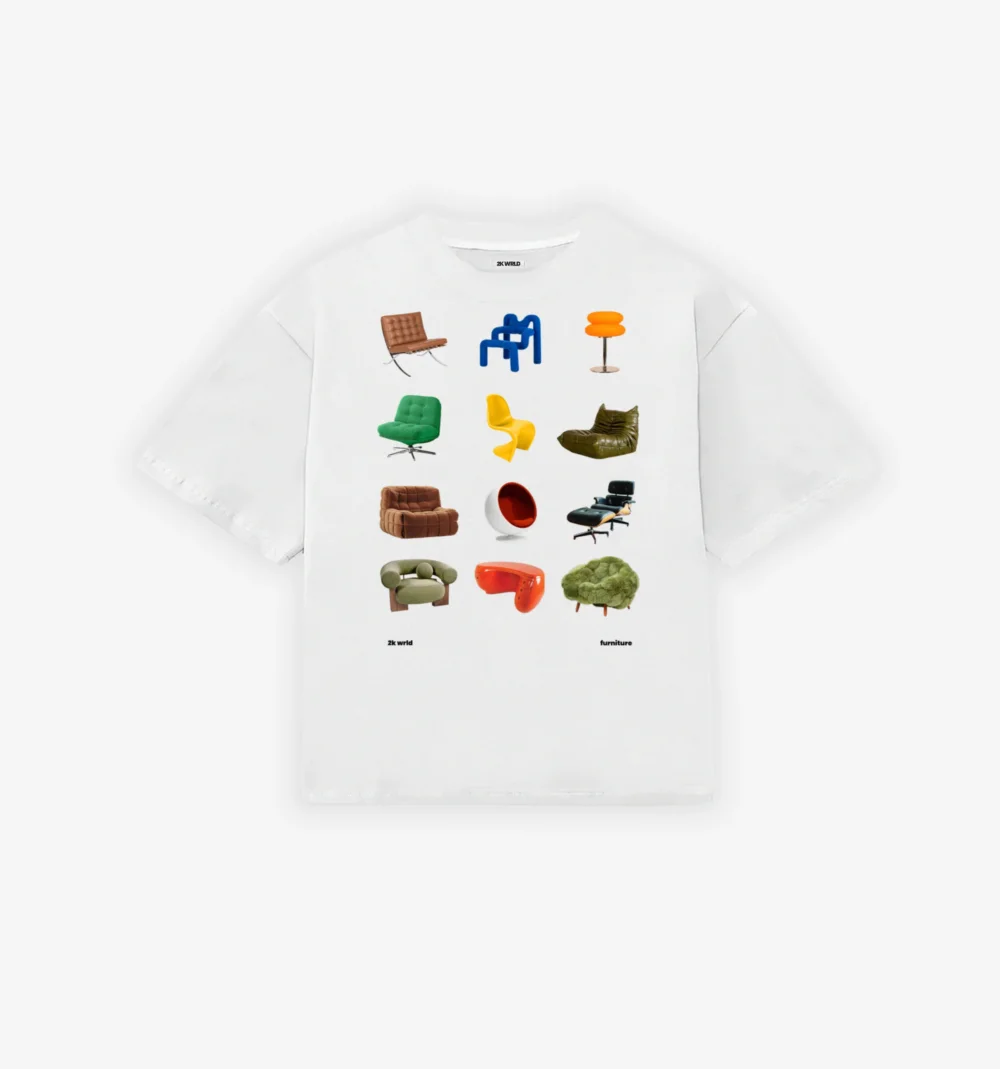 Abstract Furniture T-Shirt (220 GSM)