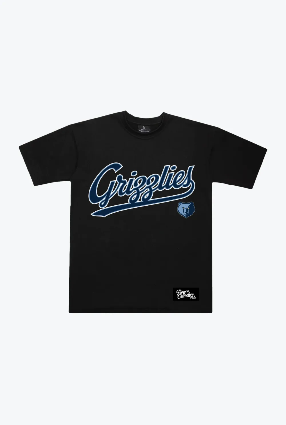 Memphis Grizzlies Spirit Heavyweight T-Shirt - Black