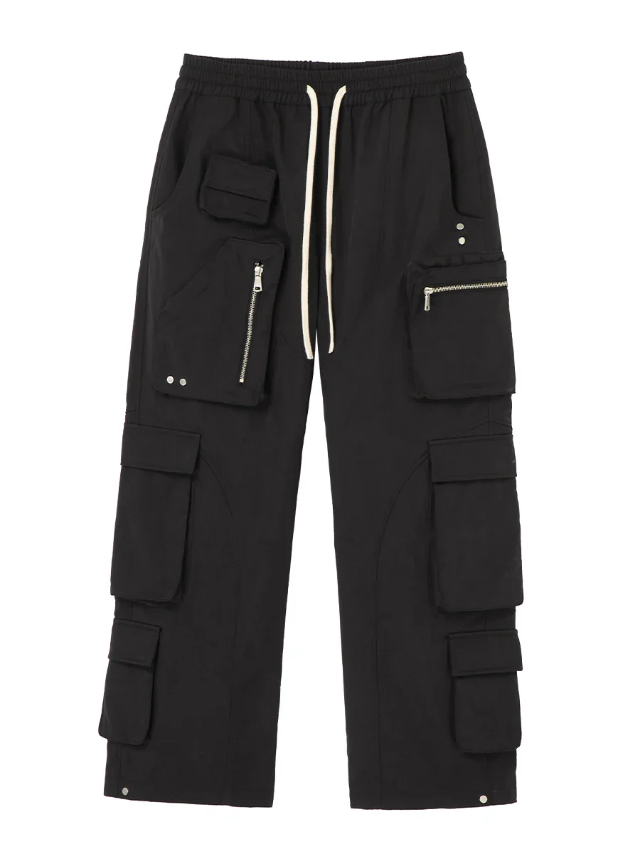 F2CE Nylon Pocket Zipper Function Pants