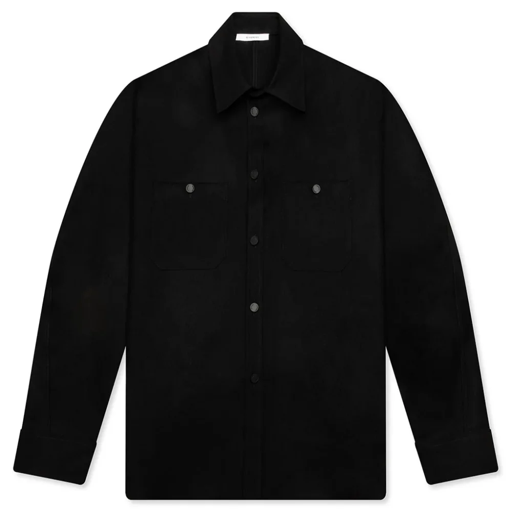Couture Seam Shirt - Black