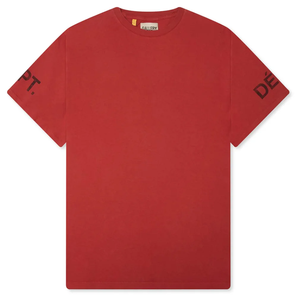Dépt Swat Tee - Dusty Red