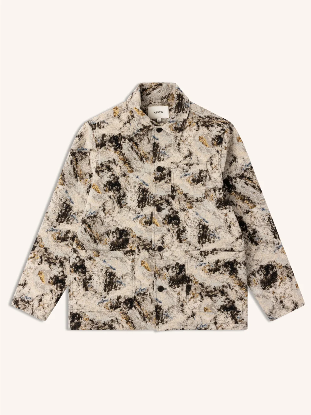 Ormiston Jacket in Brown Camo Jacquard