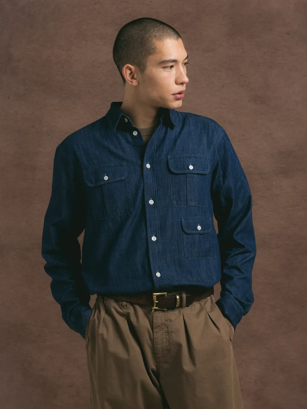 Kinnaird Shirt in Denim - 2