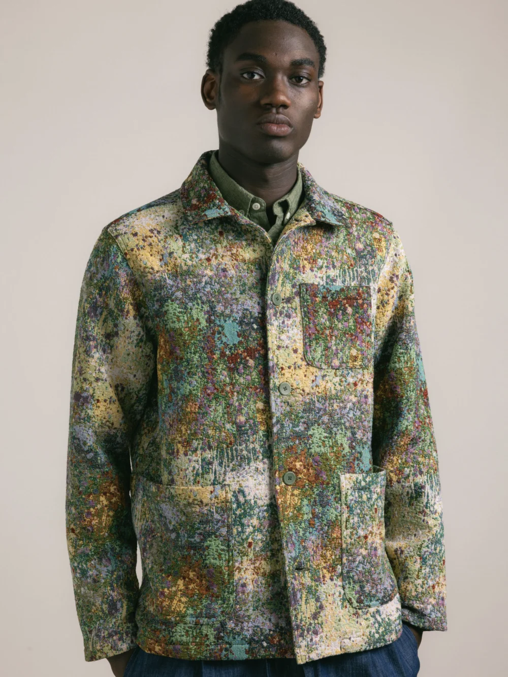 Ormiston Jacket in Multi Jacquard - 3