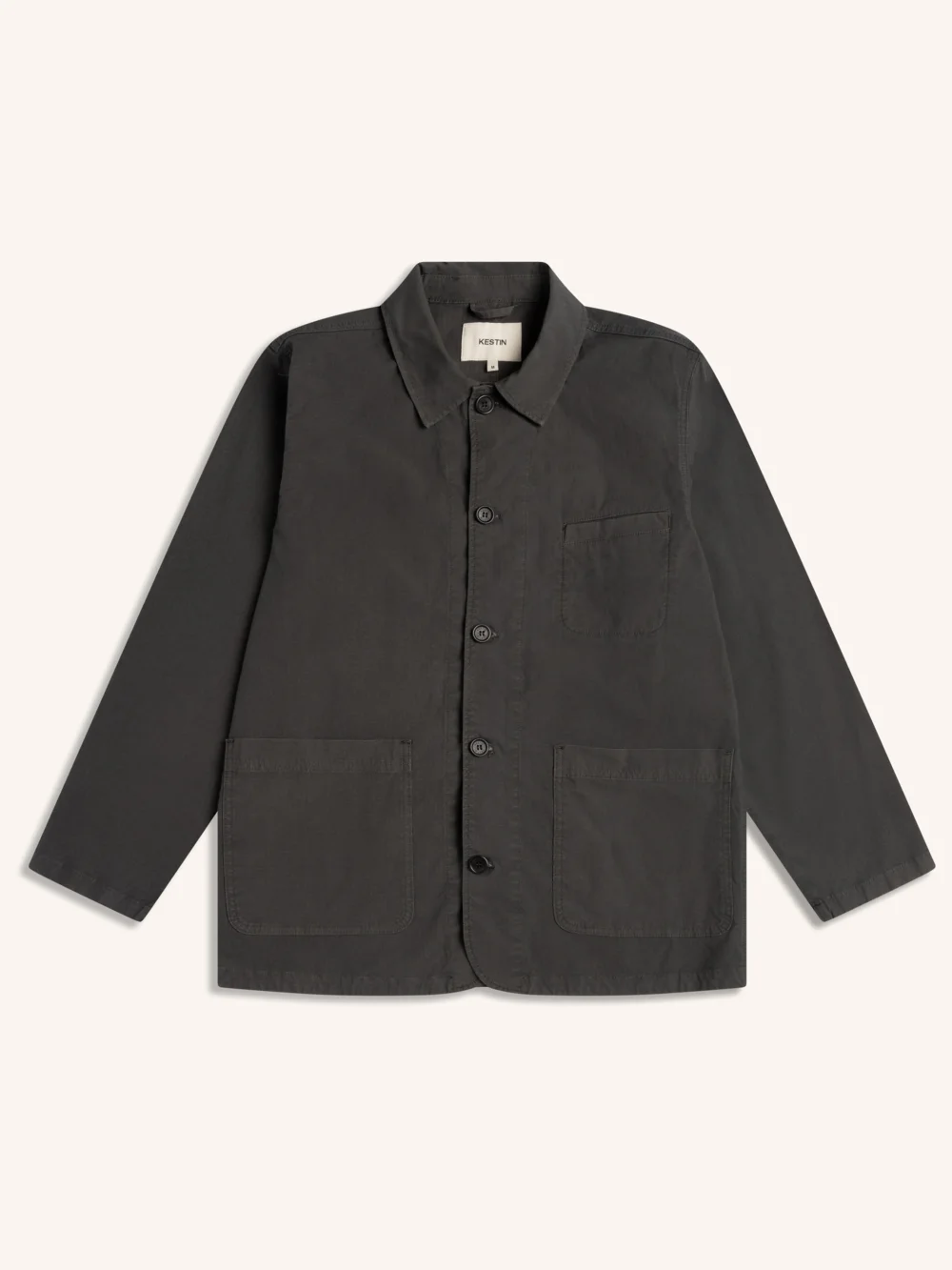Huntly Jacket in Charcoal Cotton Ripstop