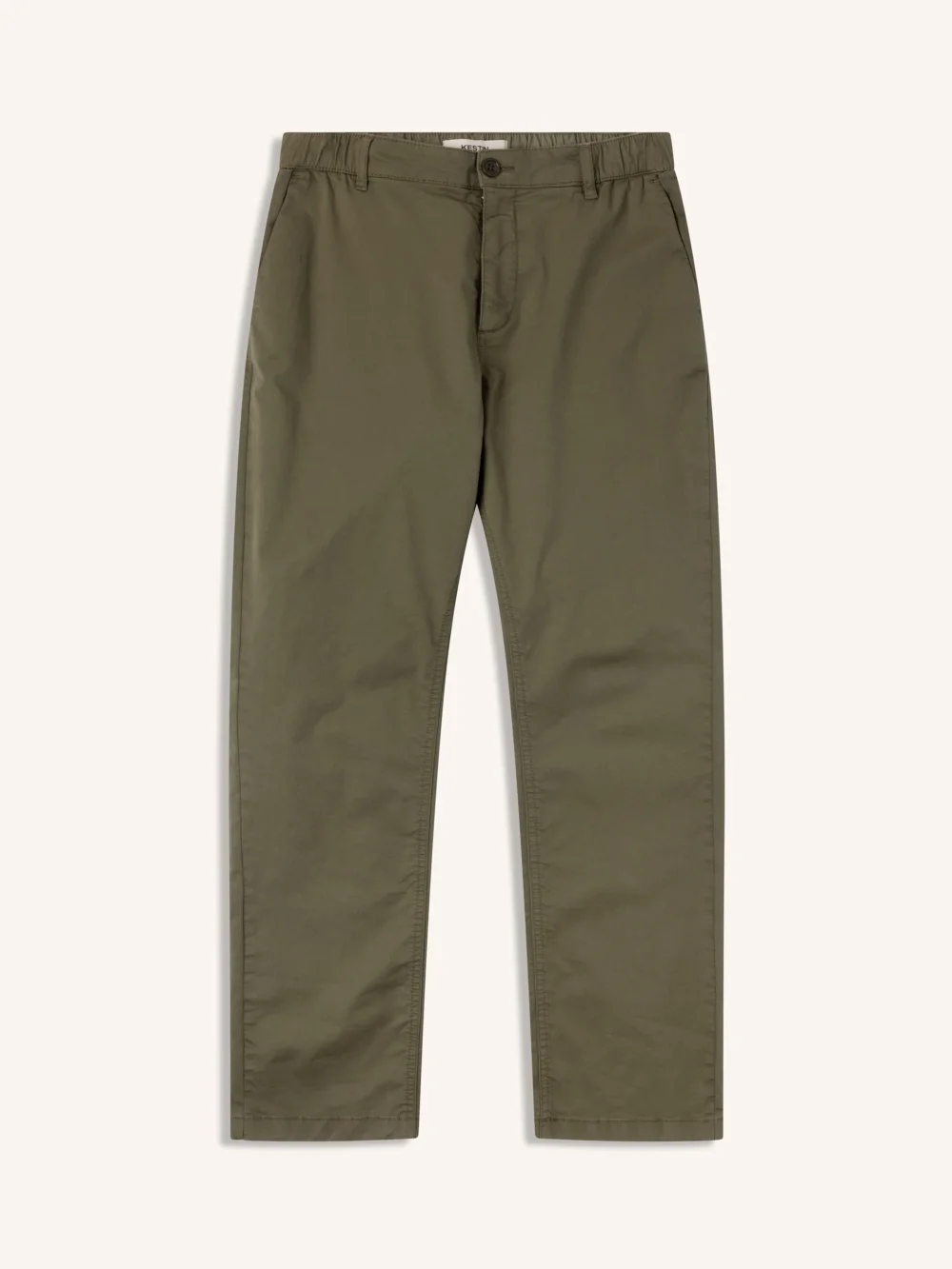 Inverness Trouser in Olive Cotton Twill