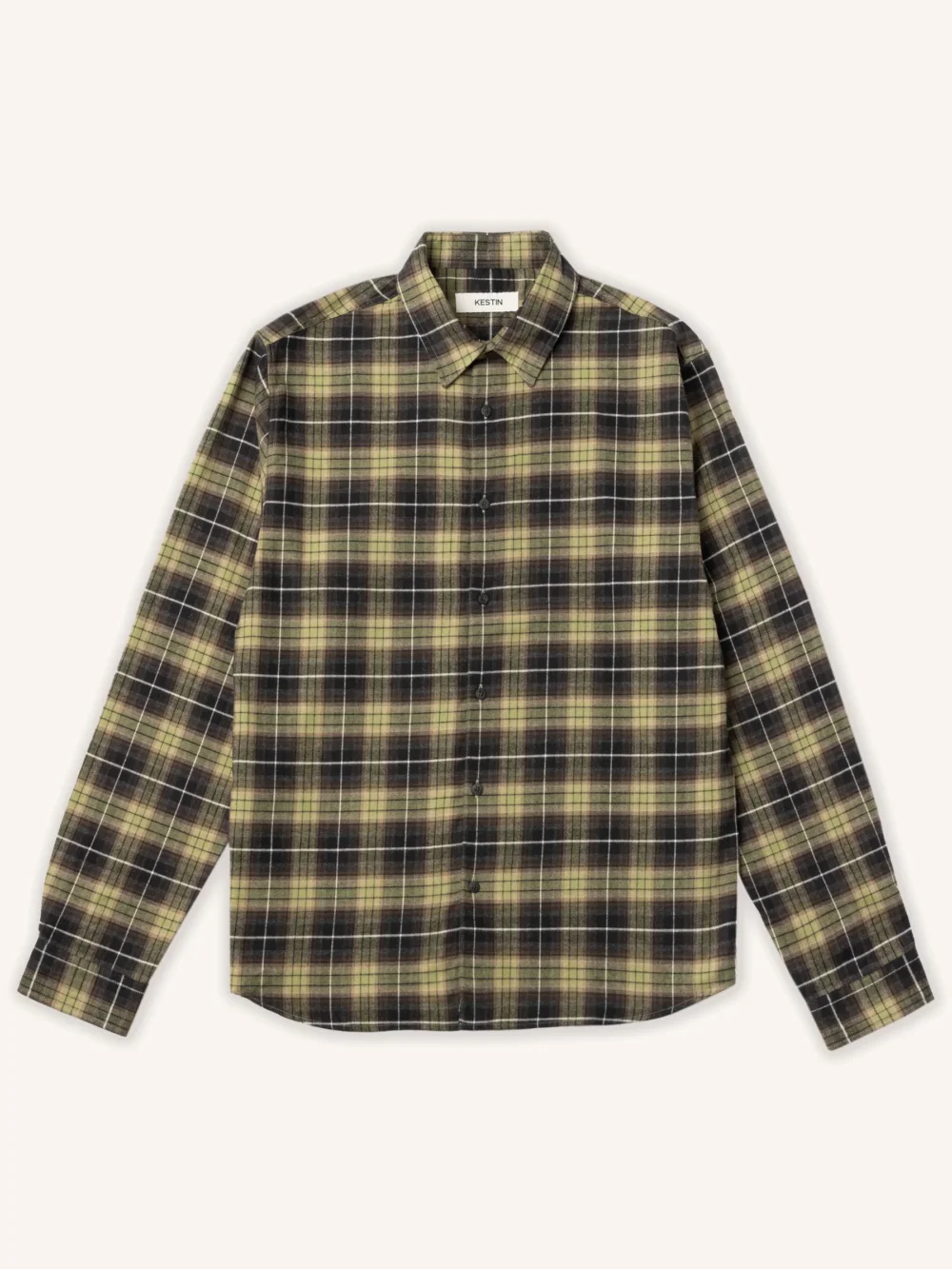Dirleton Shirt in Green / Black Check Flannel