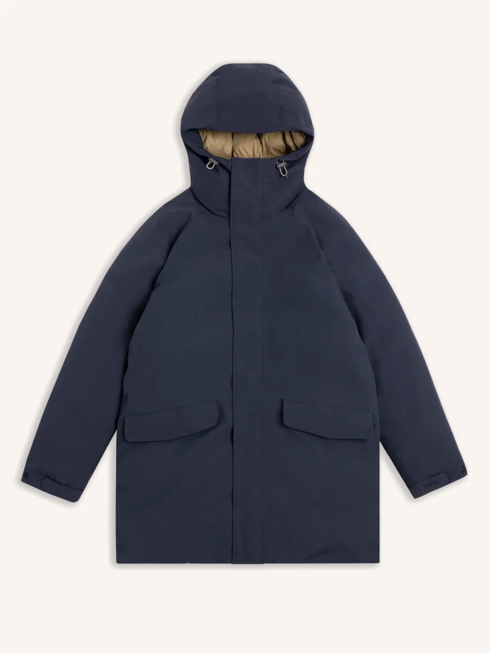 Gullane Storm Parka in Dark Navy Recycled Nylon