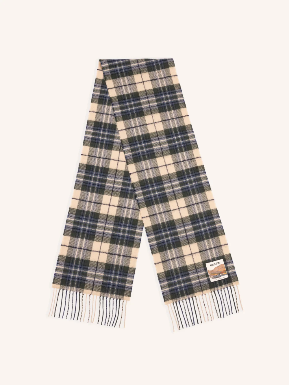 Selkirk Scarf in KESTIN Tartan Lambswool