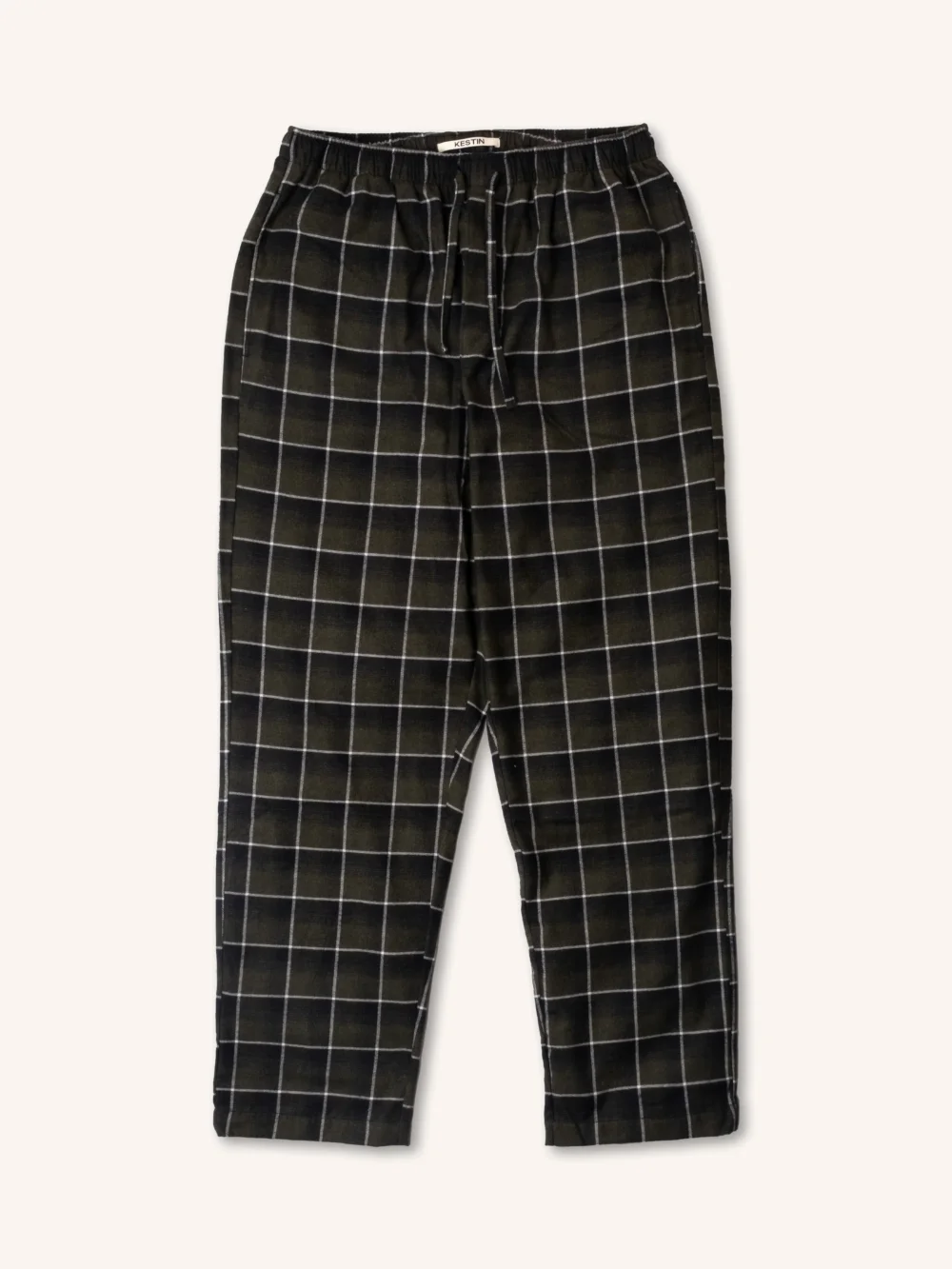 Birnam Pyjama Pant in Green Check