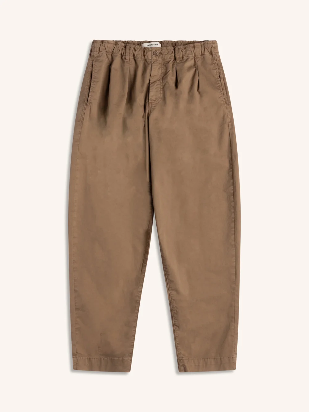 Clyde Pant in Taupe Cotton Twill