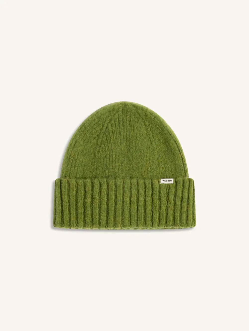 Balloch Beanie in Apple Brushed Lambswool