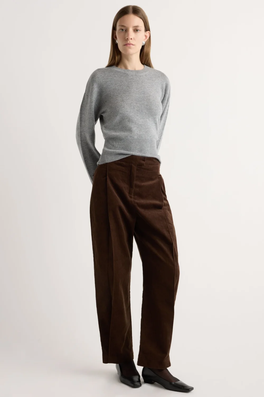 Marielle Wool-Cashmere Blouson Sweater - 4