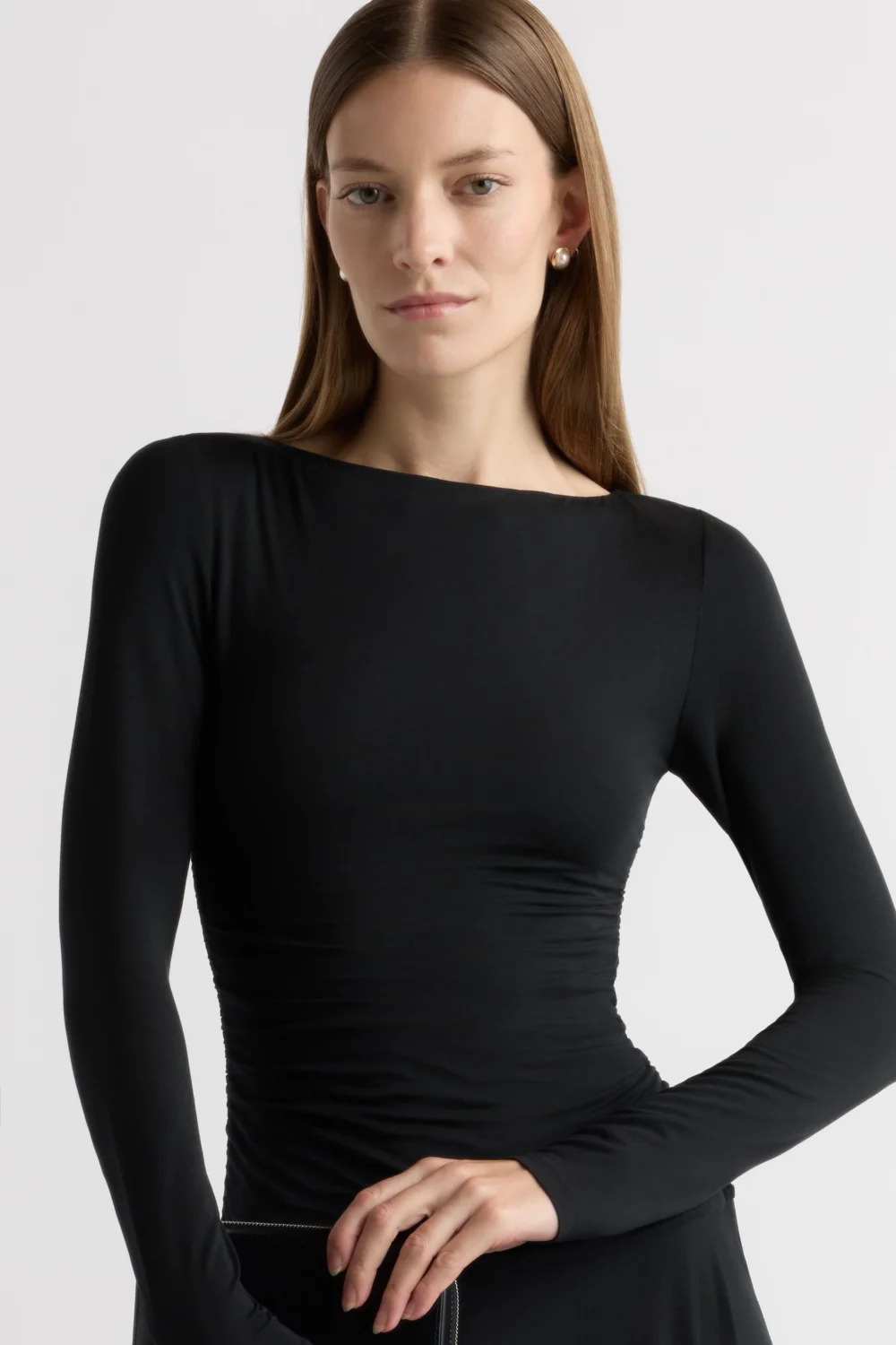 Tamryn Ruched Drop-Waist Dress - 3