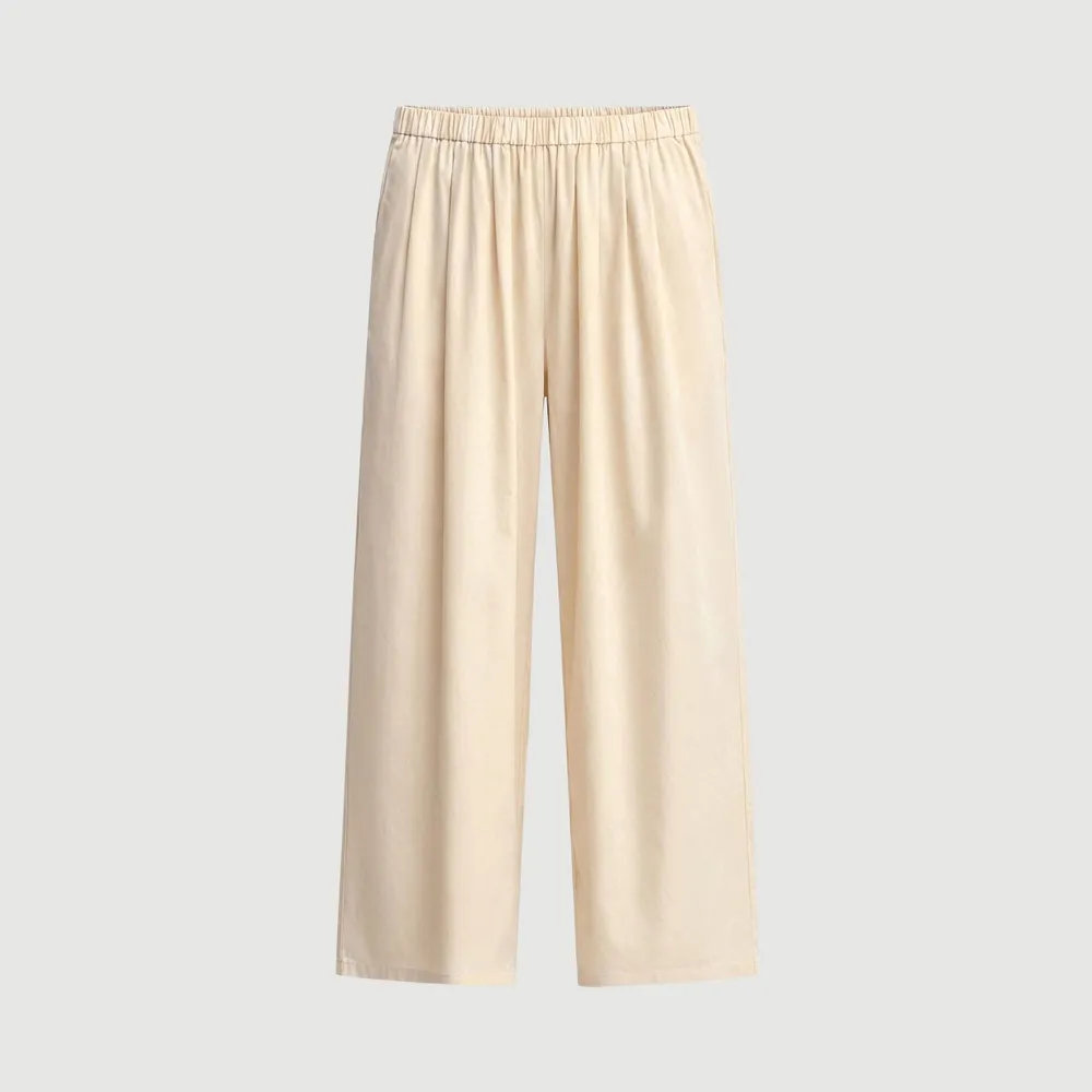 Peyton Stretch-Waist Organic Cotton Pant (Petite)
