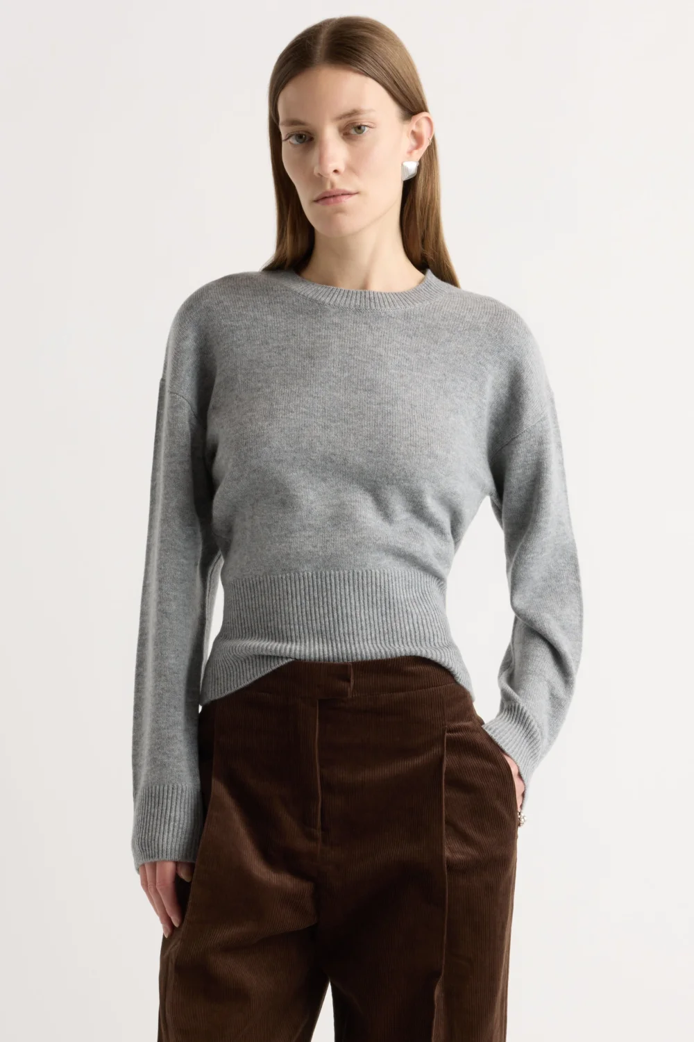 Marielle Wool-Cashmere Blouson Sweater - 2
