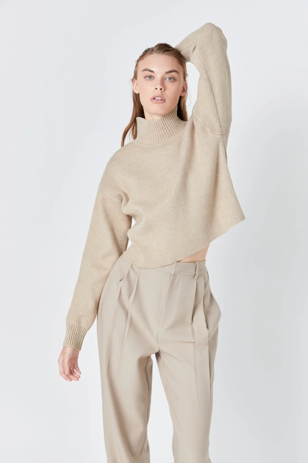 Cropped Sweater - 3