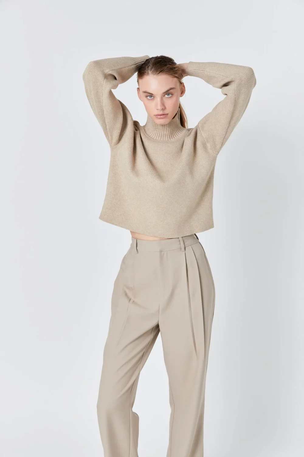 Cropped Sweater - 5