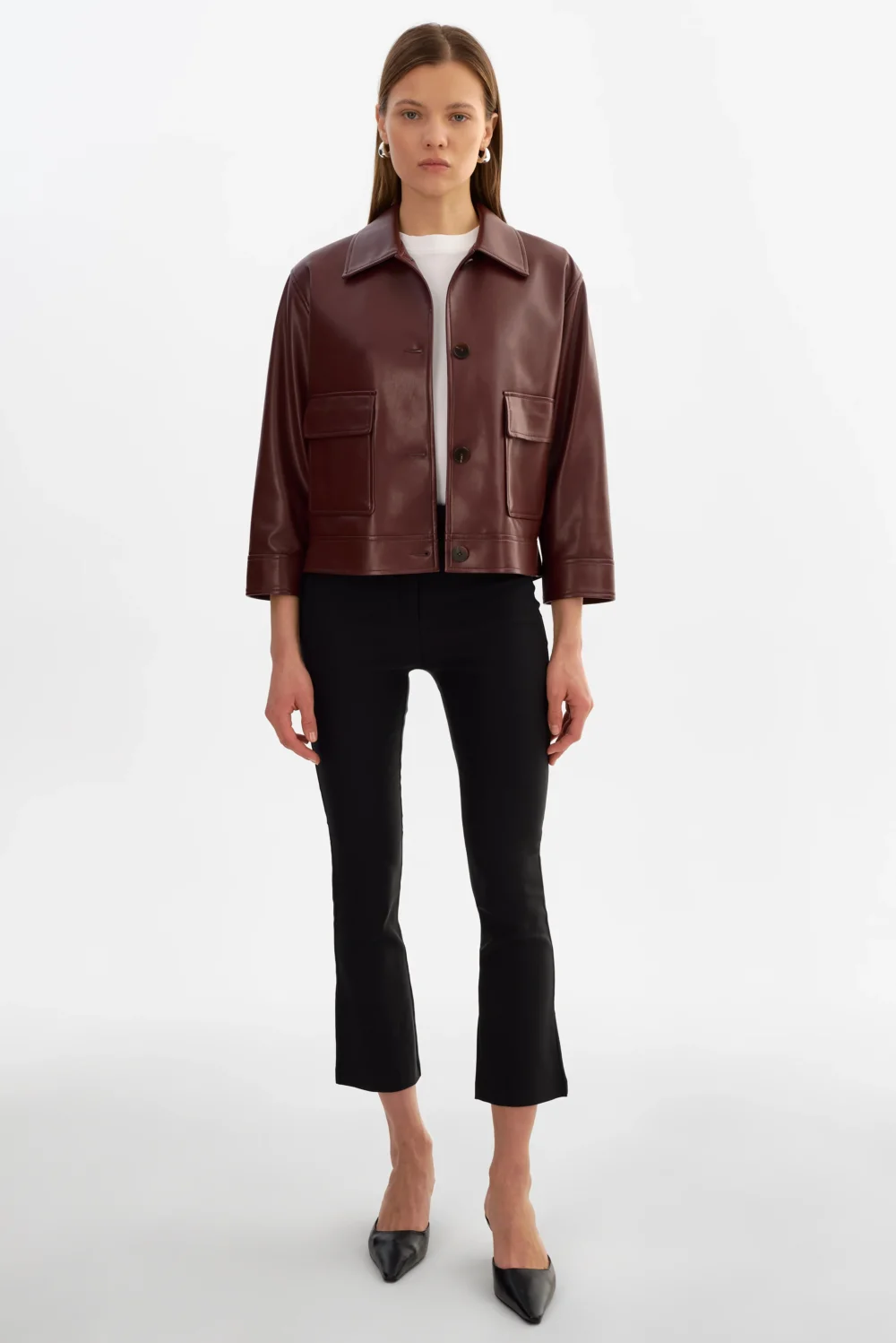 ELARA | Faux Leather Jacket - 2