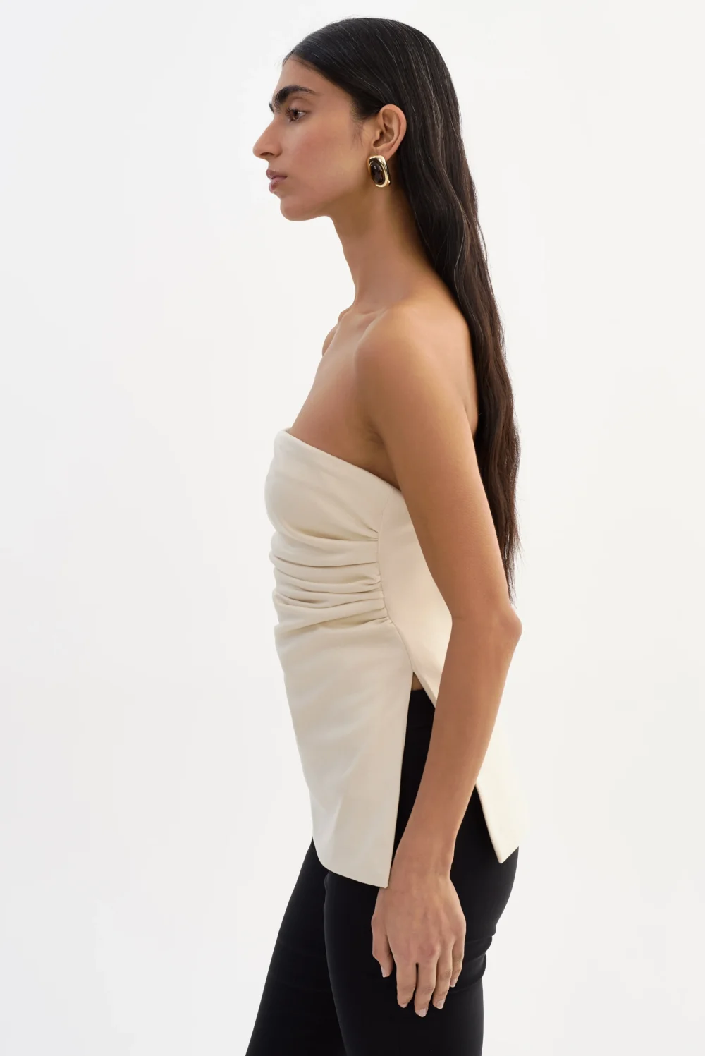 LAIA | Faux Suede Bustier - 4
