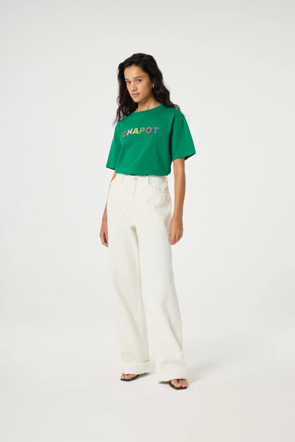 Pearl T-shirt | Evergreen