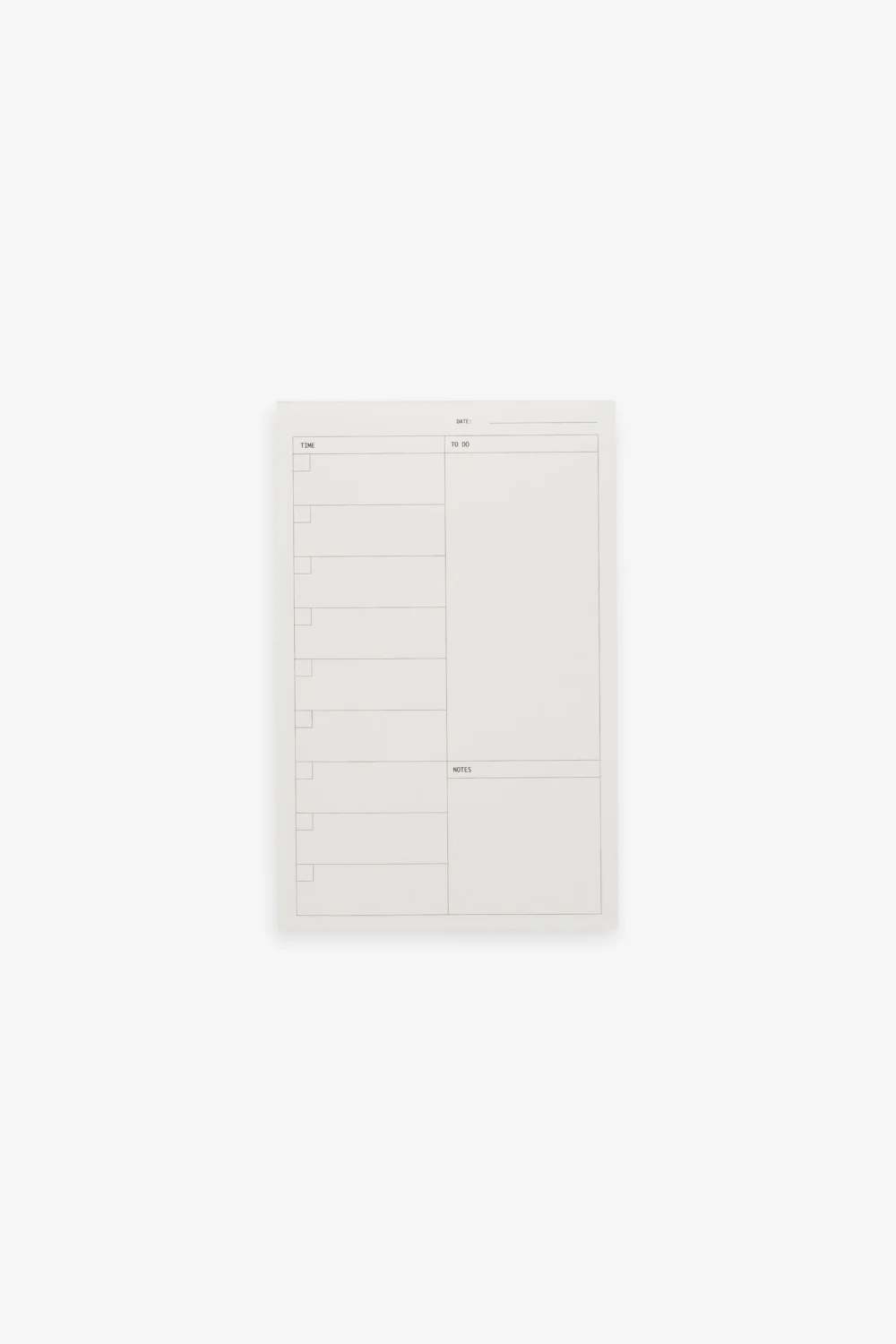 Daily Planner 5.5 x 8.5 - Natural