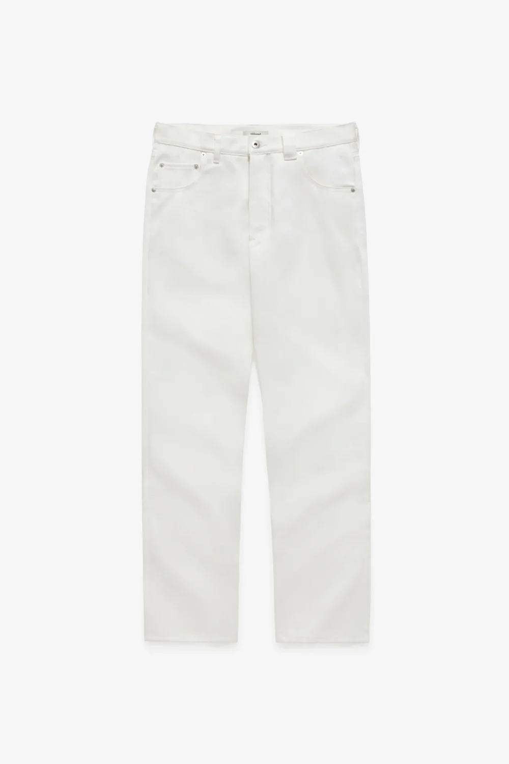Straight Selvedge Denim Jeans - White