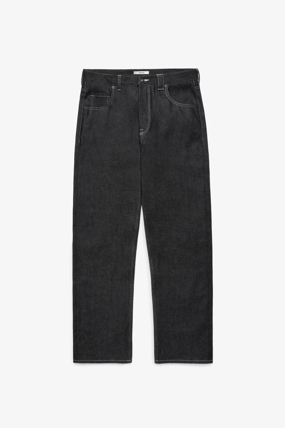 Relaxed Jeans Selvedge Denim - Black/White