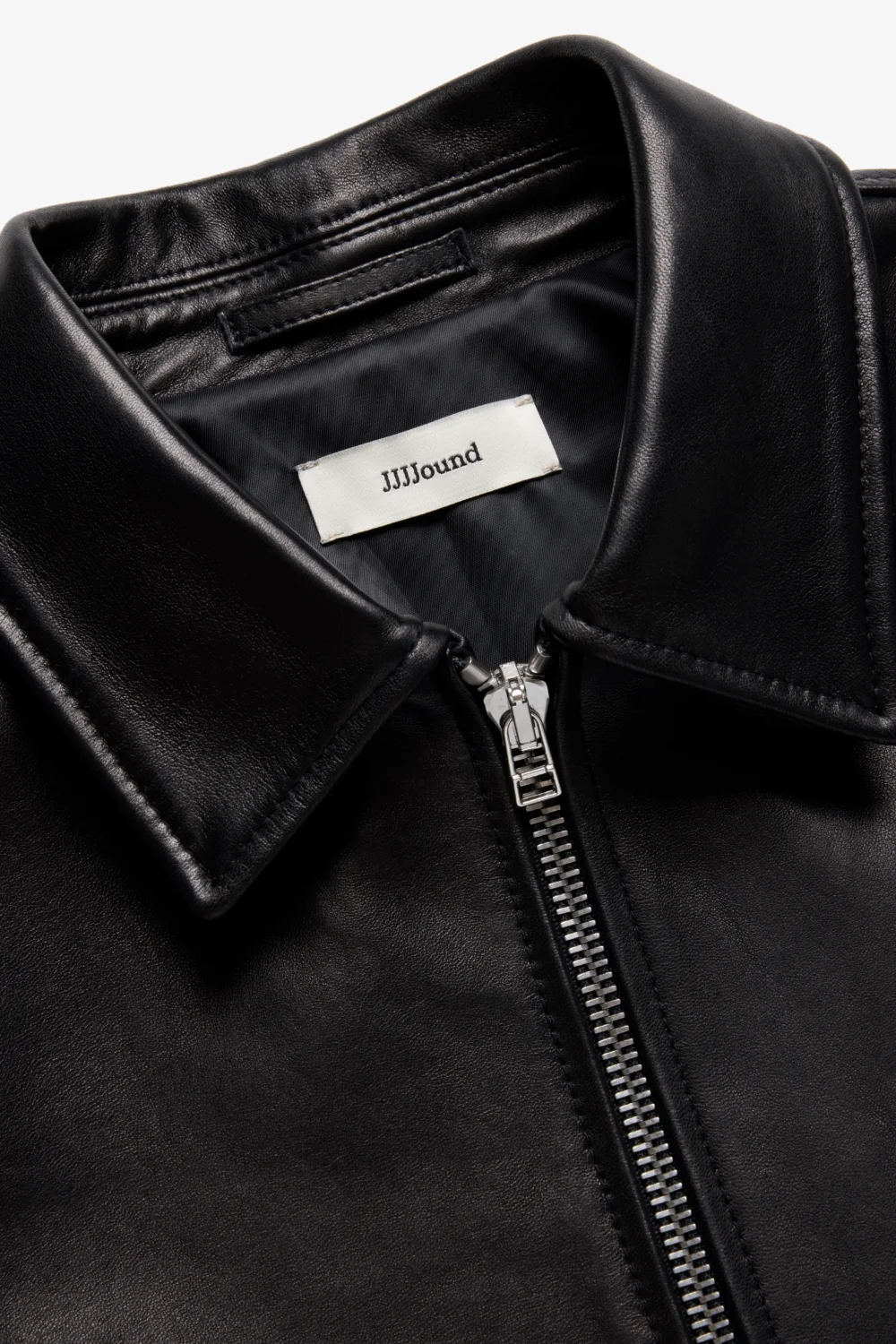 Leather Jacket - Black - 2