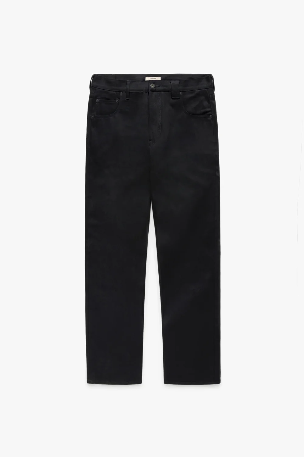 Straight Selvedge Denim Jeans - Black