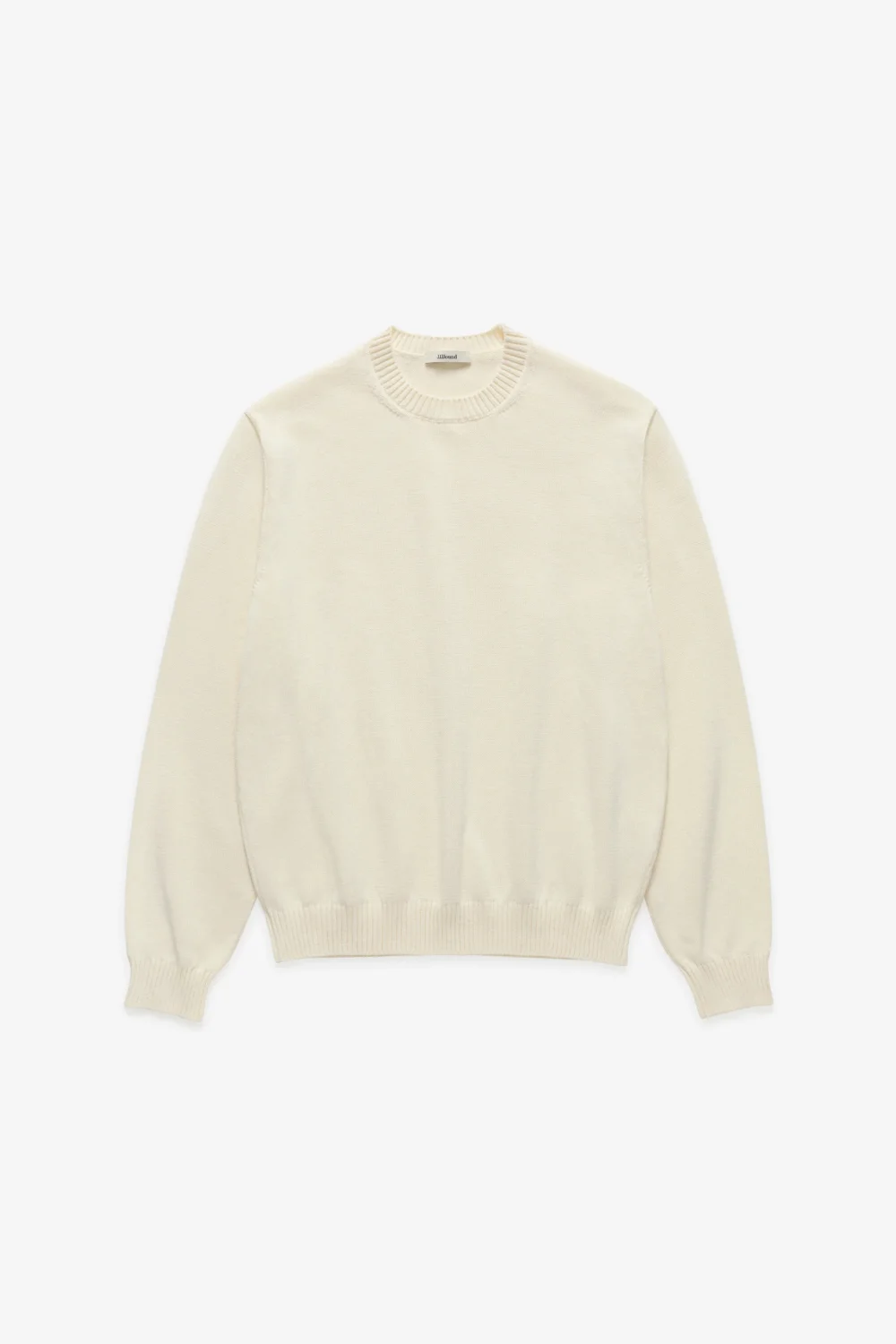 Knit Cotton Crewneck - Off White