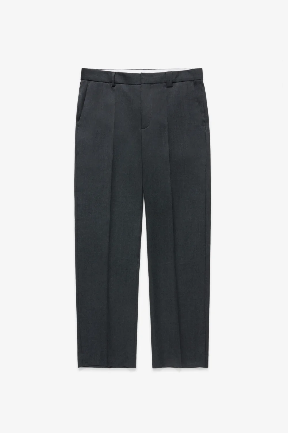 Wool Trouser - Charcoal
