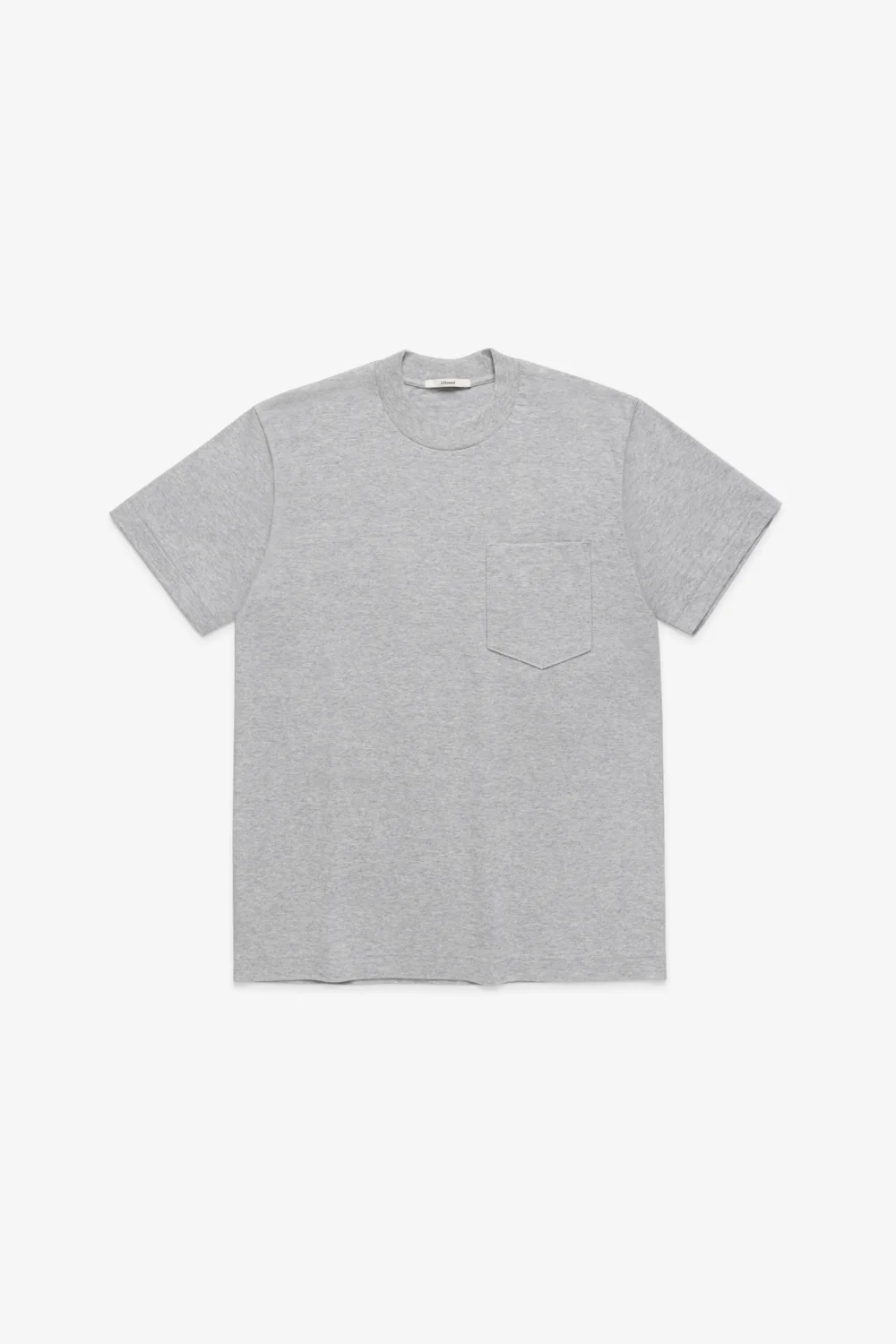 90s Pocket T-Shirt - Light Grey Mix