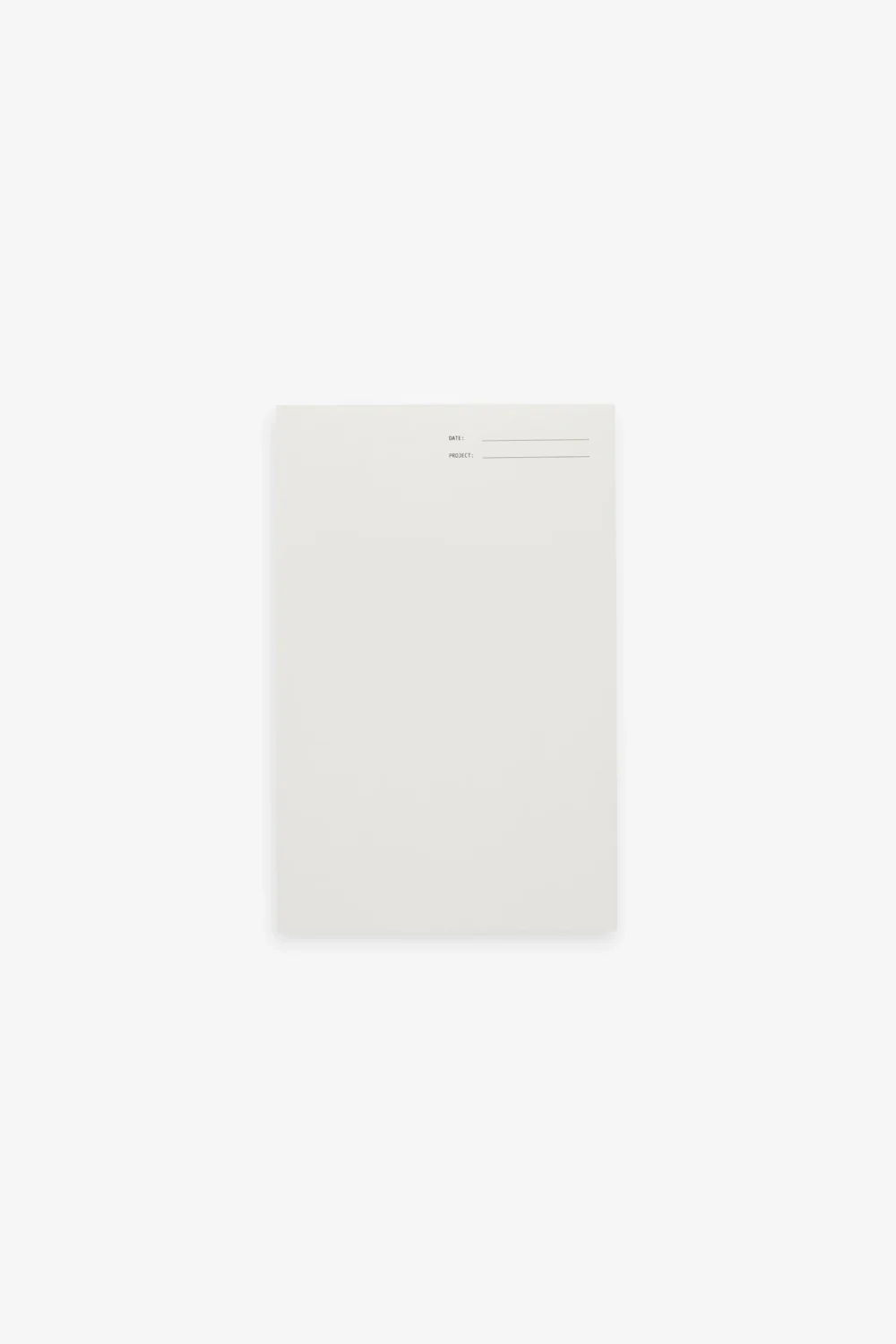 Blank Notepad 5.5 x 8.5 - Natural