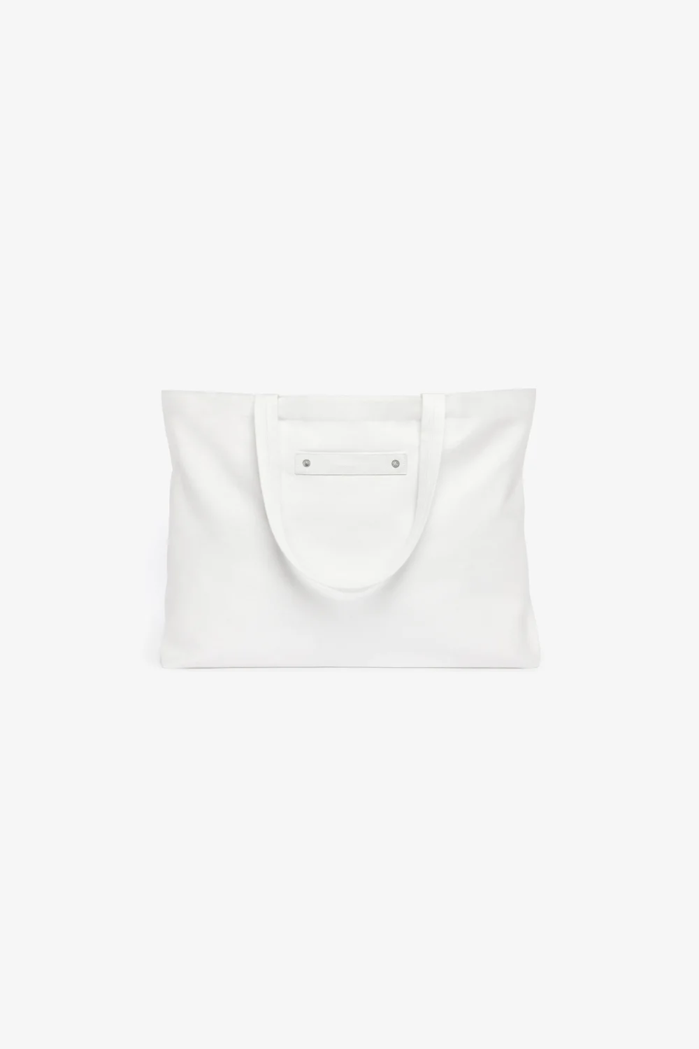 Selvedge Denim Tote - White
