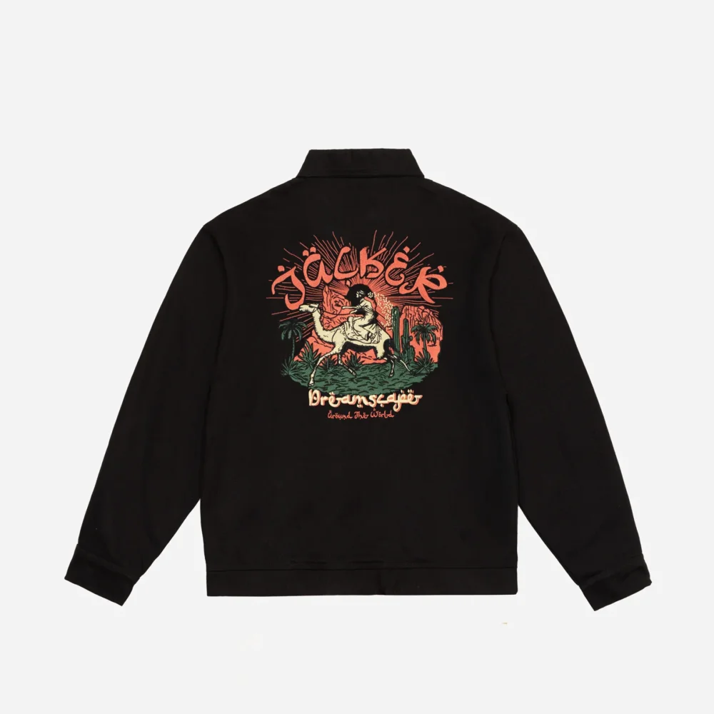 SANDMAN COACH JACKET - BLACK