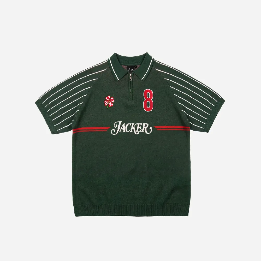 RED CLOVER POLO KNIT