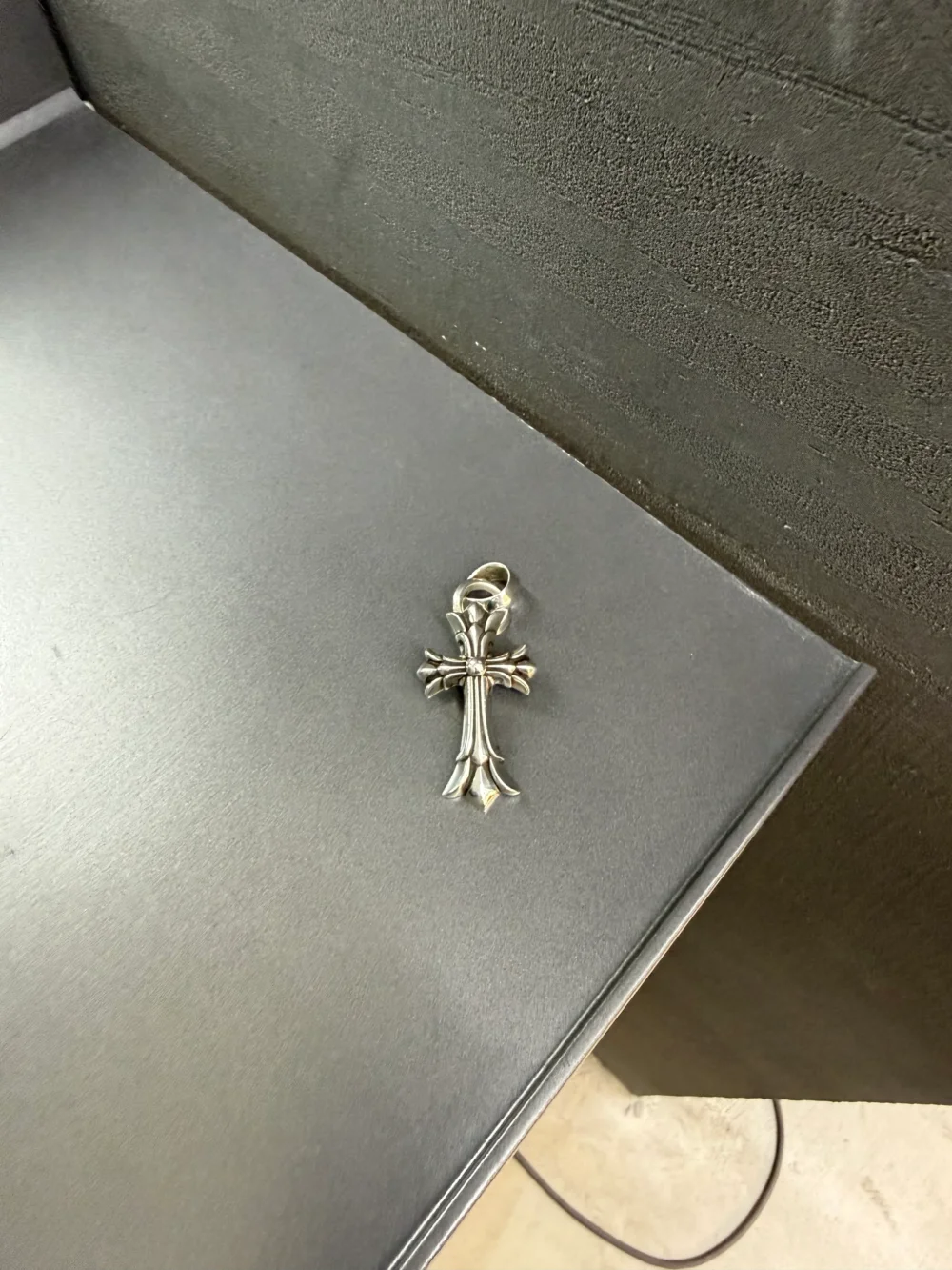 Chrome Hearts DBL Double Cross Pendant
